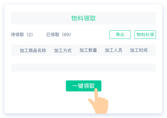 安菲生鲜净菜加工系统，一键快速领取商品原料